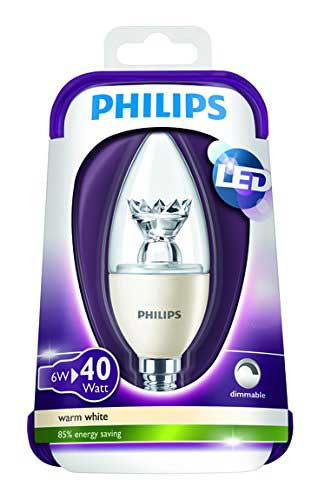 Philips LED Lampe E14 verpackt