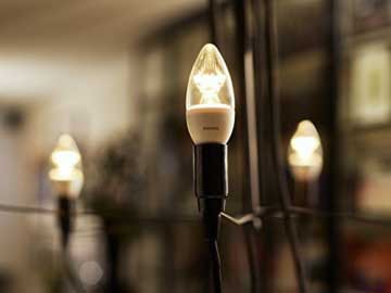 Philips LED Lampe E14 im Einsatz